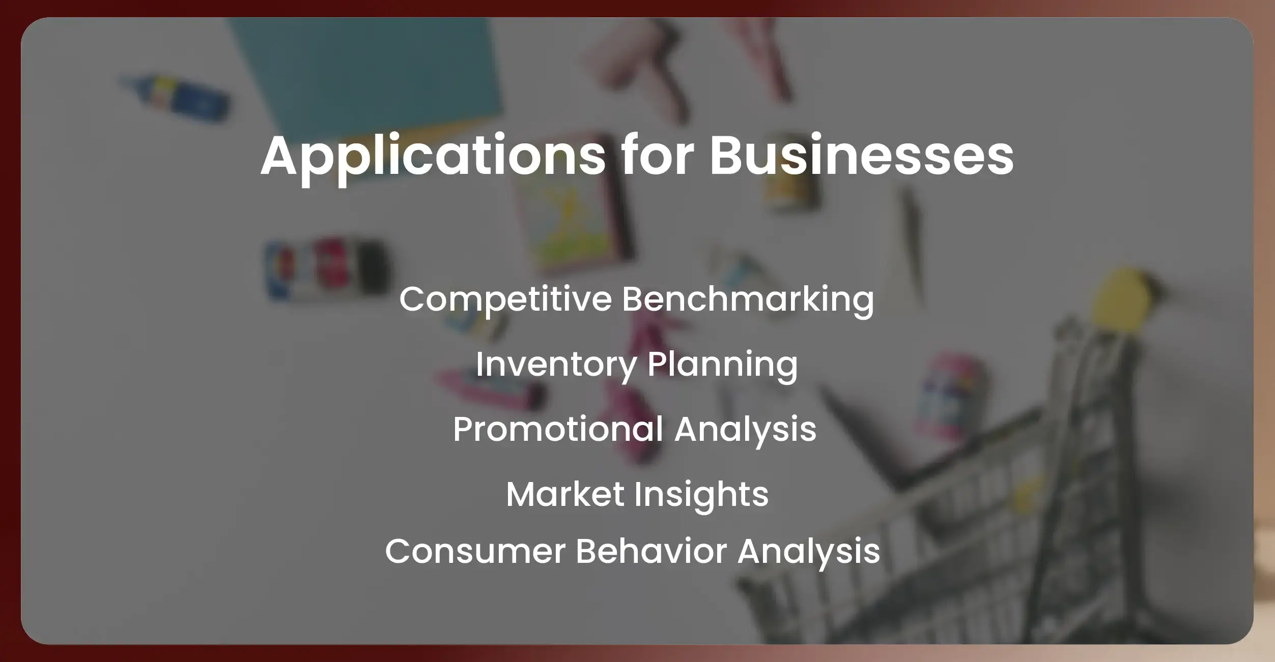 Applications for Businesses
